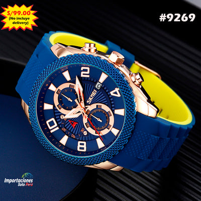 Reloj elegante #skmei 9269