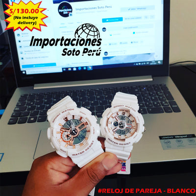 Reloj de pareja #Skmei 1688 y 1689